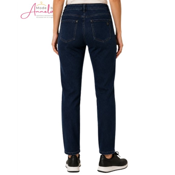 Anna Montana broek 1021 Angelika Thermo Blue black Anna Montana broek 1021 Angelika Thermo Blue black